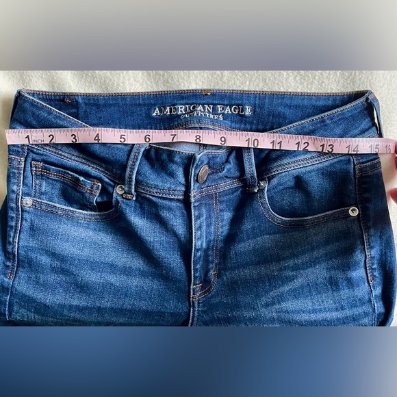American Eagle Outfitters Women's Bootcut Super Stretch Jeans, Size 10 Long - Picture 8 of 9